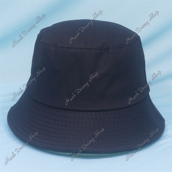Nón Bucket Họa Tiết Đen - Ảnh 4