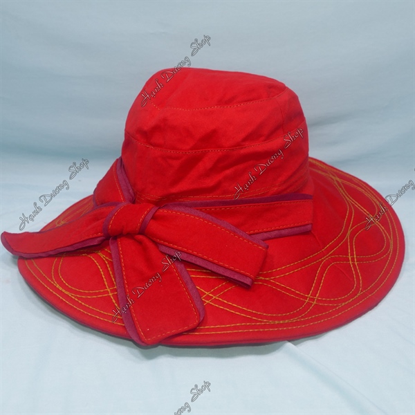 Nón Bucket Thời Trang Đỏ - Ảnh 3