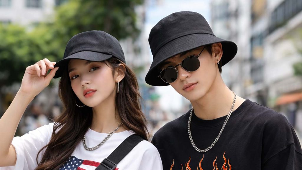 nón bucket phong cách streetwear cá tính cool ngầu cho giới trẻ