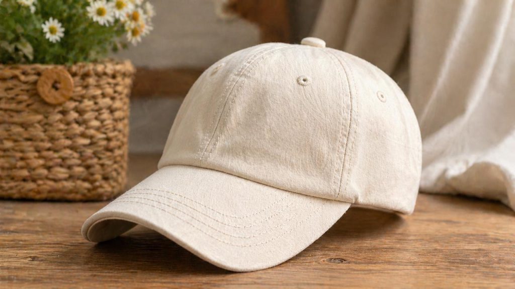 Nón vải cotton mềm mại thoáng khí phù hợp đội hàng ngày