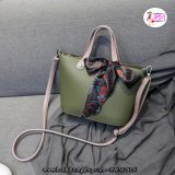 Túi xách Hàn Quốc - Boston nơ vải HQC363