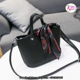 Túi xách Hàn Quốc - Boston nơ vải HQC363