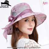 Mũ vải rộng vành Hàn Quốc, nơ đẹp HQC5205