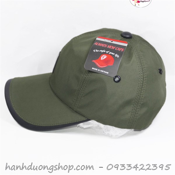 Nón kết dù LS loại thường lót ép - Rêu