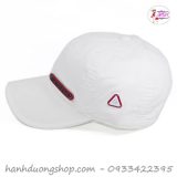 Nón kết K-Swiss sò tam giác - Trắng & đỏ