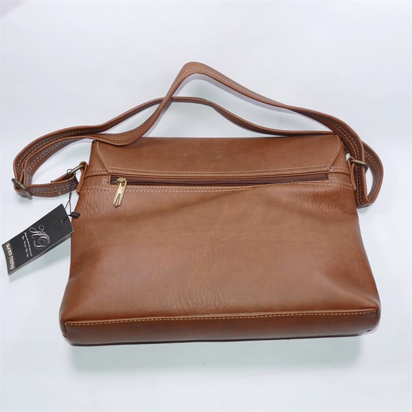 Cặp đeo chéo da bền đẹp, chống thấm, hợp thời trang - Hạnh Dương Shop