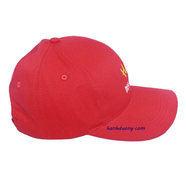 Nón kết Hello my friend khóa xịn - Đỏ