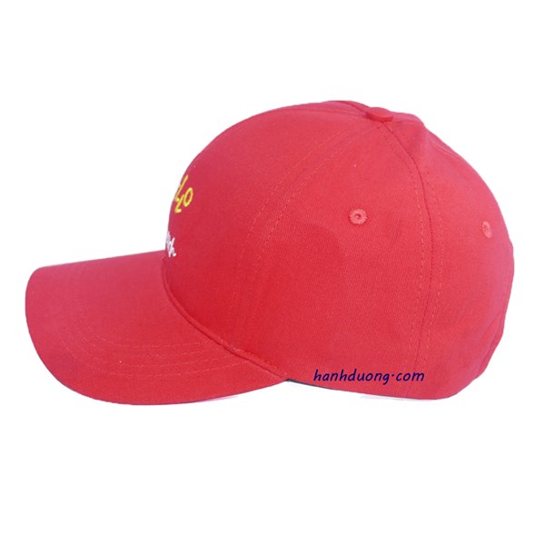 Nón kết Hello my friend khóa xịn - Đỏ