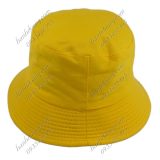 Nón tai bèo bucket trơn 2 mặt - Vàng & đen