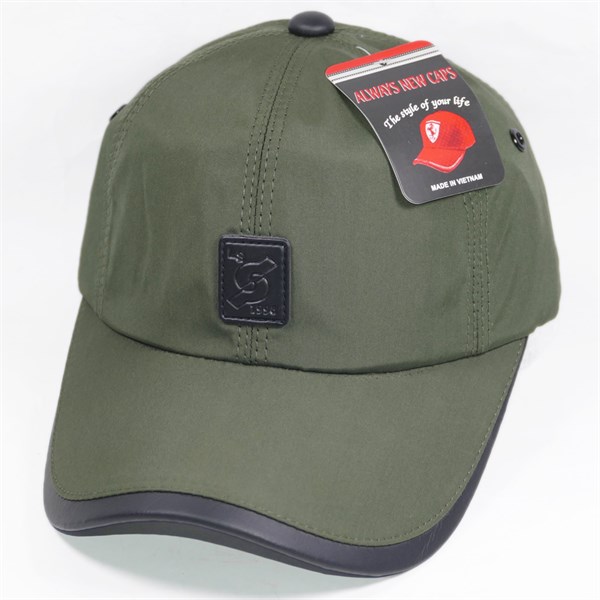 Nón kết dù LS loại thường lót ép - Rêu