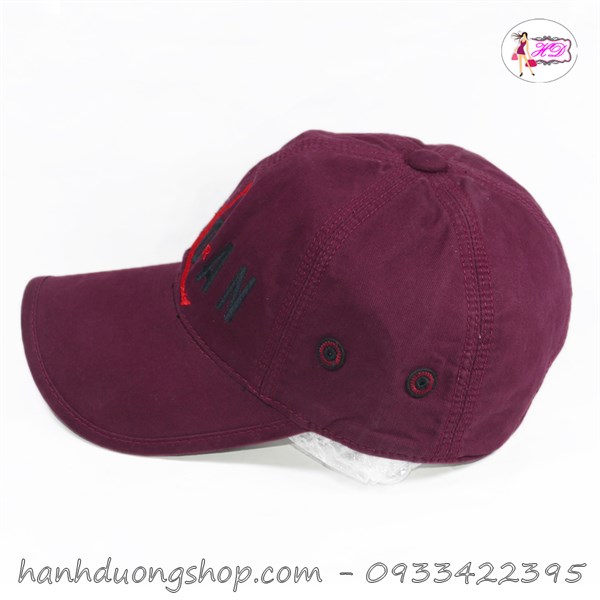 Nón kết Jordan - Đỏ thẩm
