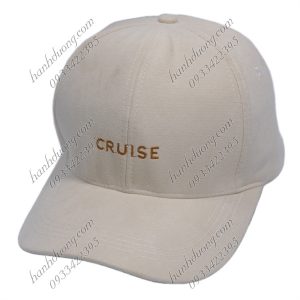 Nón kết nhung thêu chữ Cruise thời trang – Be