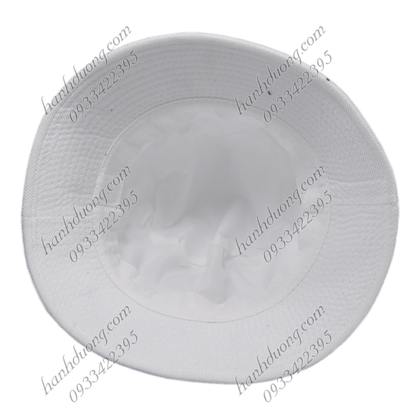 Nón tai bèo nhung nón bucket vành nhỏ 6cm