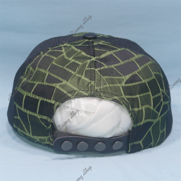 Nón Snapback Hiphop Thời Trang Đen Viền Vàng - Ảnh 3