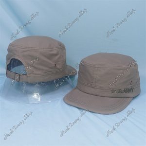Nón Kết Đầu Bằng Thêu Ngôi Sao US.ARMY Xám Xanh