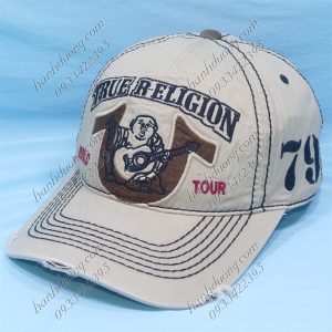 Nón Kết Ông Địa Đánh Đàn 79 True Religion Kaki
