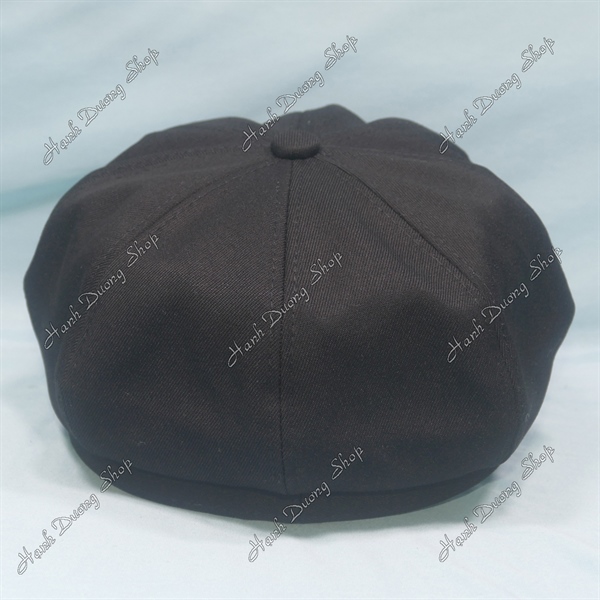 Nón Mỏ Vịt Beret Thời Trang Đen - Ảnh 4