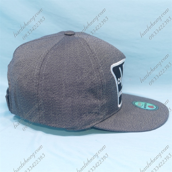 Nón Snapback Hiphop Thời Trang Trẻ Em Xám Đậm - Ảnh 4