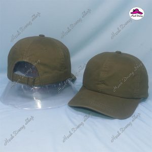 Nón Kết Nam Nữ Trơn Không Thêu Logo Vải Cotton Xịn Rêu