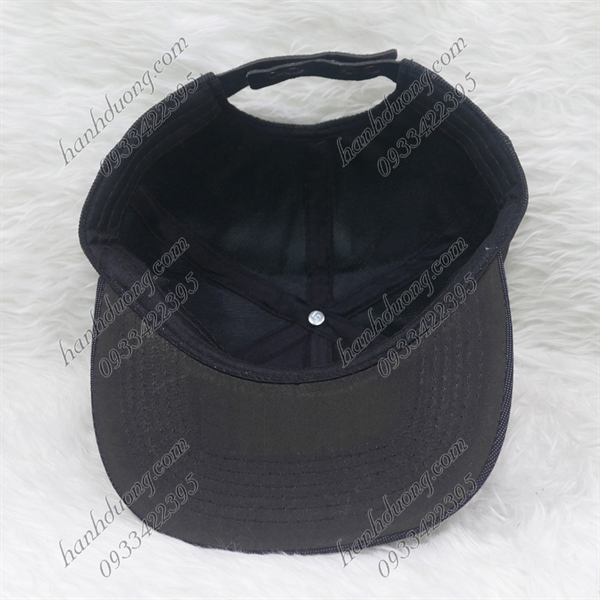 Nón Snapback Hiphop Thời Trang Đen - Ảnh 5