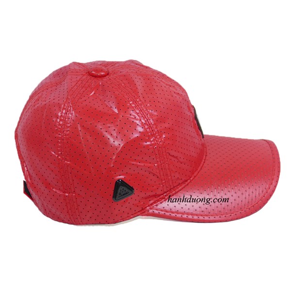 Nón Dù Nhiều Lỗ Thời Trang - AL40 Đỏ Tươi - Ảnh 4