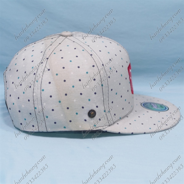 Nón Snapback Hiphop Thời Trang Trẻ Em Xám Nhạt - Ảnh 4