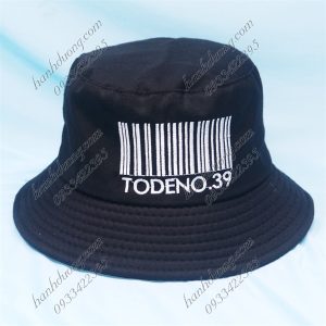 Nón Bucket Thời Trang Đen