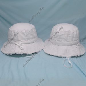 Nón Tai Bèo Nam Trơn Không Logo Trắng