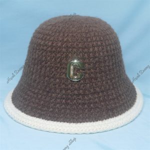 Nón Bucket Thời Trang Nâu Đậm