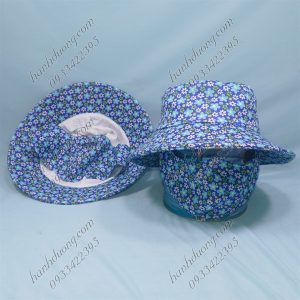 Nón Bucket Thời Trang Xanh Dương