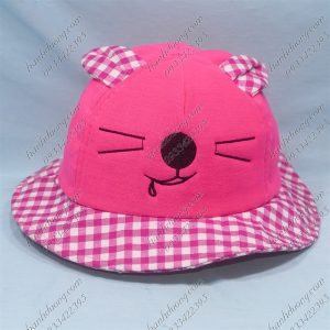 Nón Bucket Thời Trang Trẻ Em Hồng Nhạt