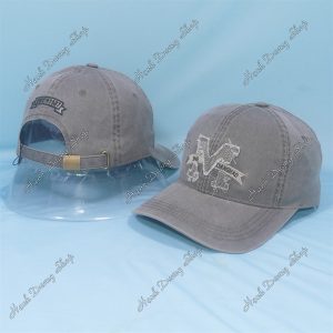 Nón Kết Thêu Chữ M Phía Sau Thêu Chữ EST 1987 Nâu