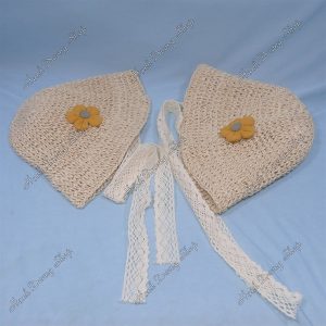Nón Bucket Thời Trang Trẻ Em Kaki Hoa Vàng