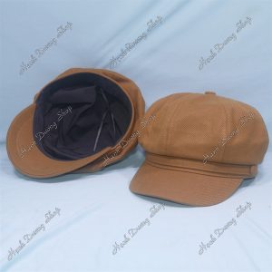 Nón Mỏ Vịt Beret Thời Trang Bò