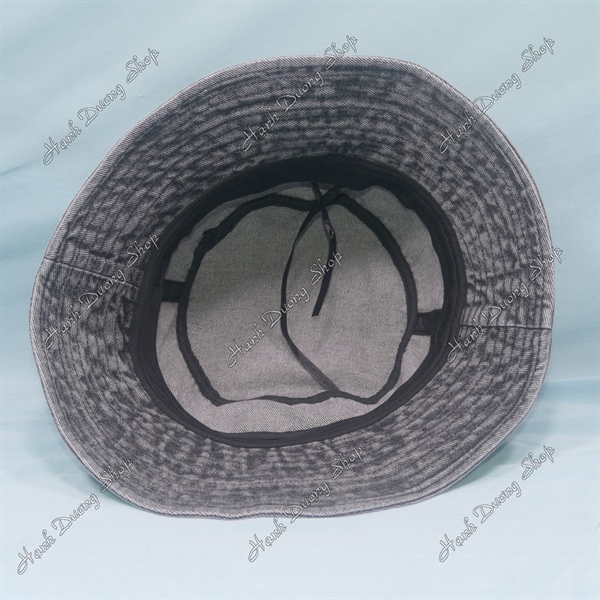 Nón Bucket Thời Trang Đen - Ảnh 5