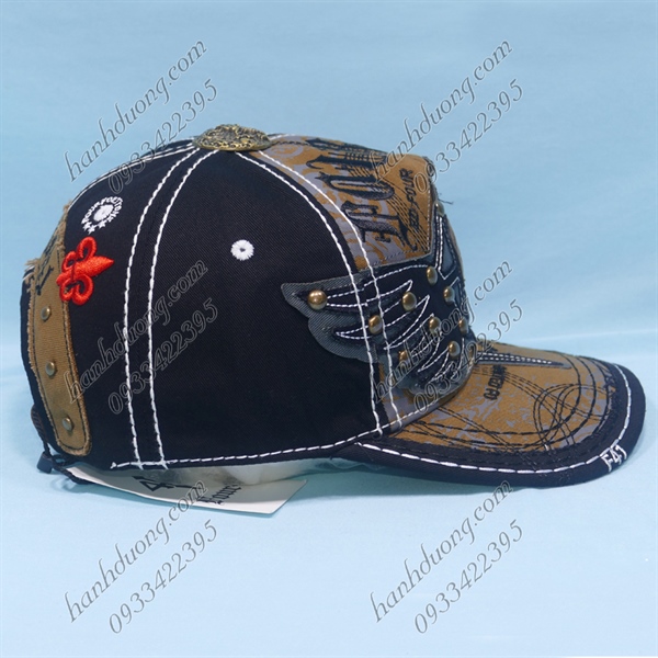 Nón Kết Cao Cấp Four 41 Đen - Ảnh 4