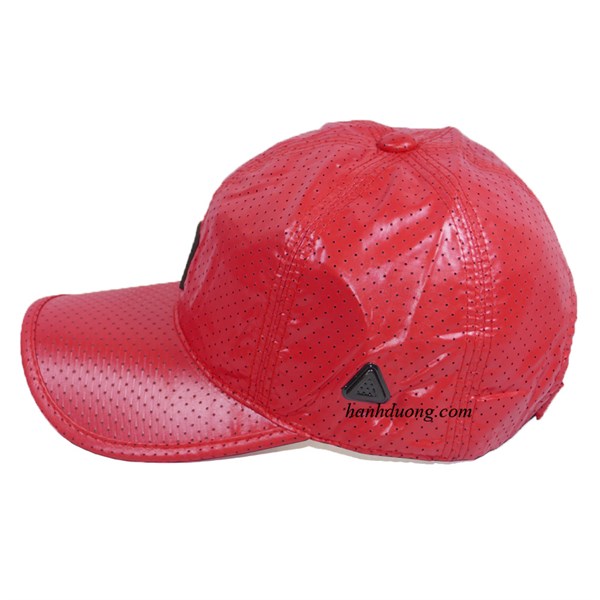 Nón Dù Nhiều Lỗ Thời Trang - AL40 Đỏ Tươi - Ảnh 2