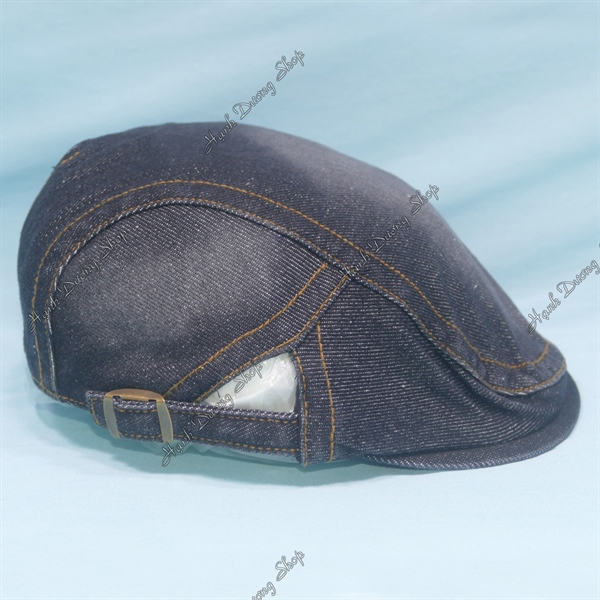 Nón Mỏ Vịt Beret Thời Trang Đen - Ảnh 2