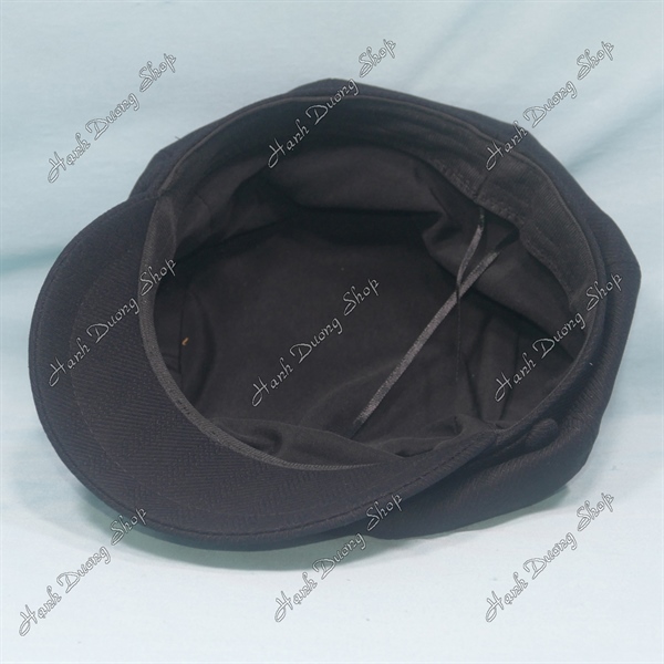 Nón Mỏ Vịt Beret Thời Trang Đen - Ảnh 5