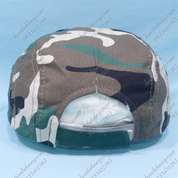 Nón Mỏ Vịt Beret Thời Trang Trẻ Em Lính Trắng - Ảnh 3