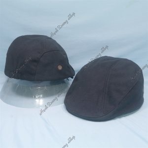 Nón Mỏ Vịt Beret Thời Trang Đen Nhạt