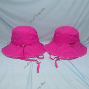 Nón Bucket Thời Trang Hồng Đậm