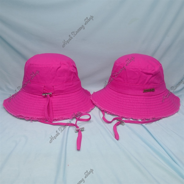 Nón Bucket Thời Trang Hồng Đậm