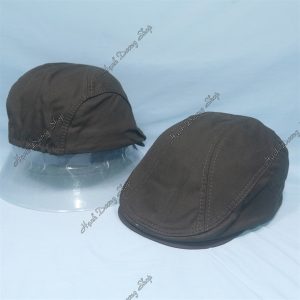 Nón Mỏ Vịt Beret Thời Trang Nâu Đen