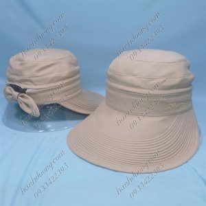 Nón Chống Nắng New Fashion Loại Tốt Kaki Nhạt