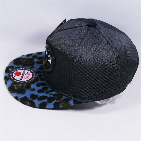 Nón Snapback Hiphop Thời Trang Trẻ Em Đen & Xanh - Ảnh 2
