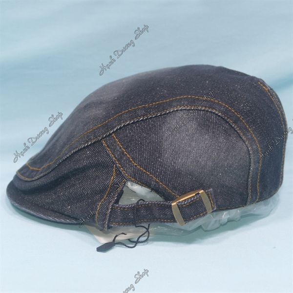 Nón Mỏ Vịt Beret Thời Trang Đen - Ảnh 4