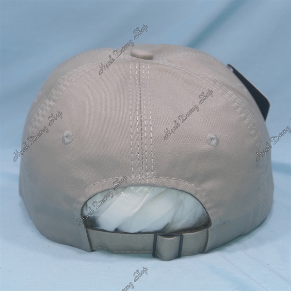 Nón Kết Nam Nữ Trơn Không Thêu Logo Vải Cotton Oát Xịn Kem - Ảnh 3