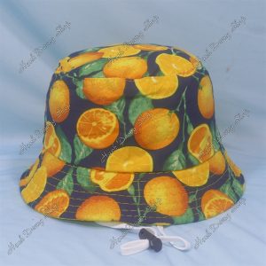Nón Bucket Trẻ Em Đi Biển Trái Quýt