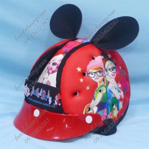Nón Tập Đi Họa Tiết Công Chúa Đỏ Công Chúa
